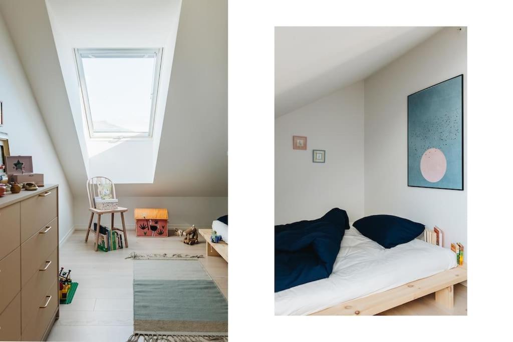Apartamento Beautiful Penthouse With An Ocean View In Bergen Exterior foto