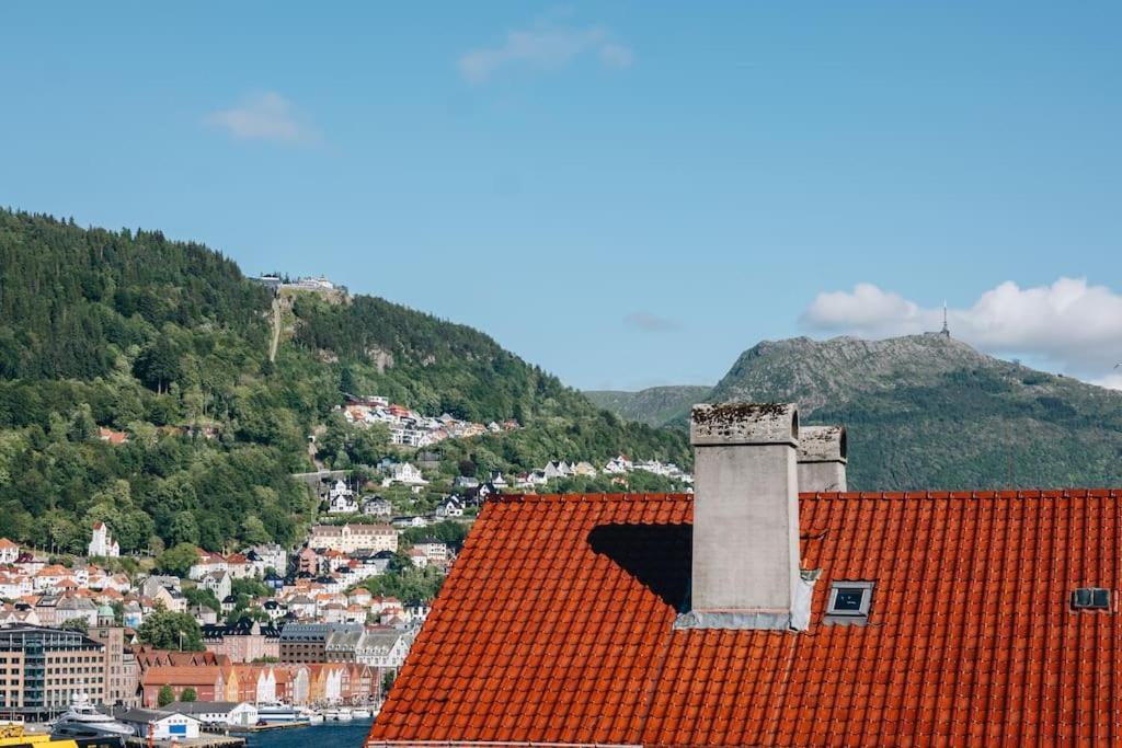 Apartamento Beautiful Penthouse With An Ocean View In Bergen Exterior foto